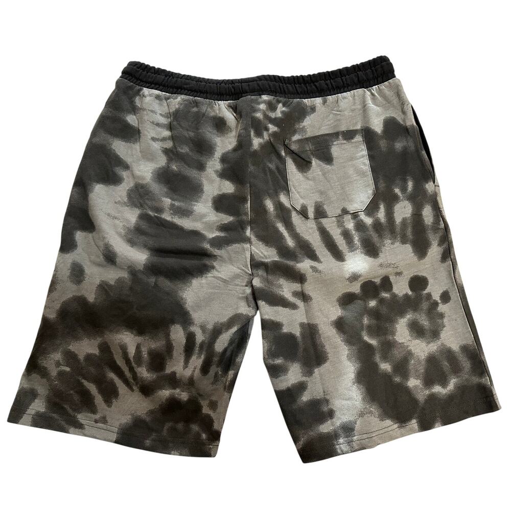 US Army NWT Tie Dye Sweat Shorts Mens XL Athleisure Lounge Gym Streetwear - Picture 2 of 7
